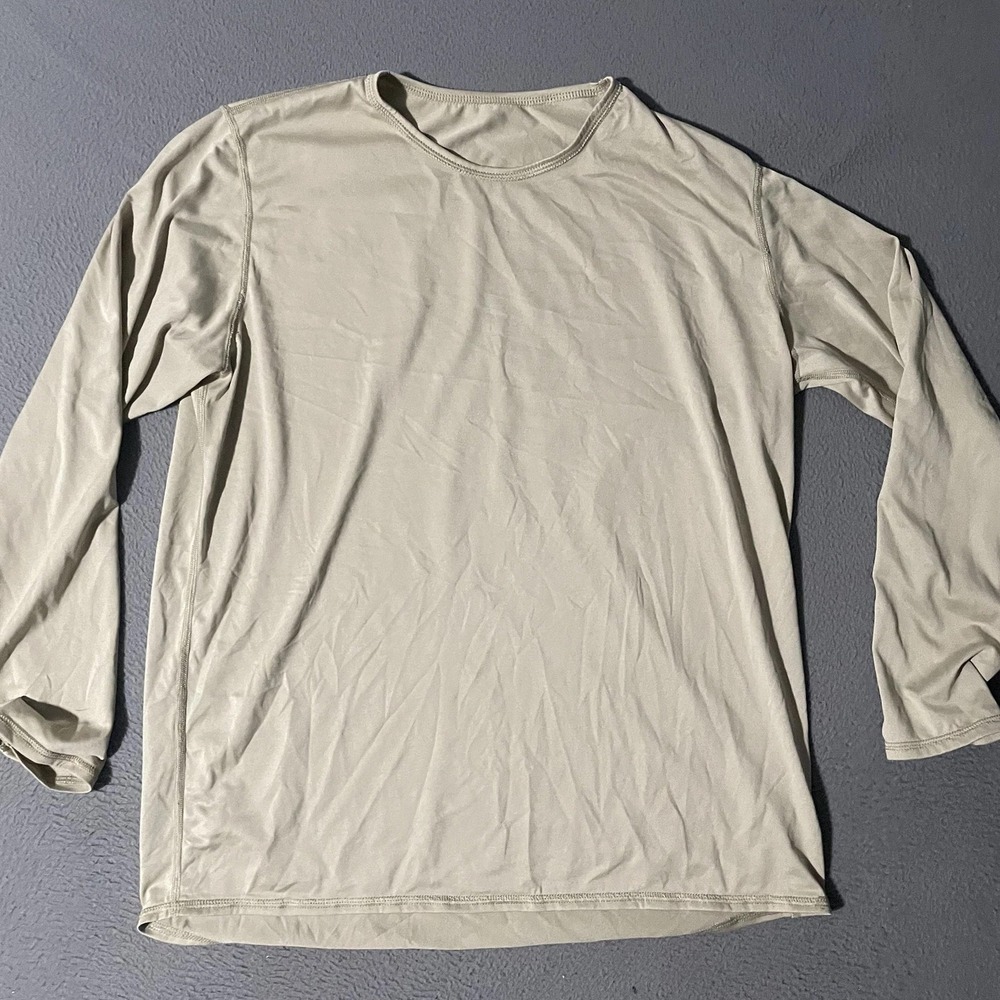 Milliken Shirt Light Weight Brown Gen 3‎ Cold Weather Large Regular Military